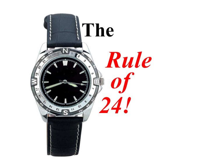 The Rule of 24